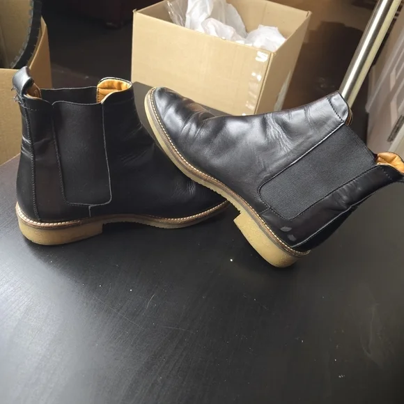 Everlane Womens Chelsea Boots Black Size 7 - Picture 13 of 13